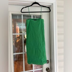 Zara Green Bodycon Dress